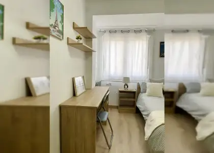 Habitación en piso compartido de 4 habitaciones en Zaragoza, gastos incluidos. en Zaragoza