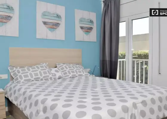 Habitación en piso compartido de 6 habitaciones en alquiler en La Barceloneta en Barcelona